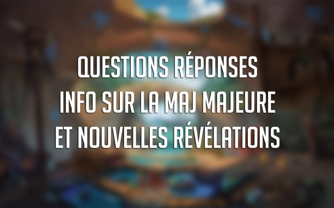 FAQ des développeurs – de nombreuses révélations !